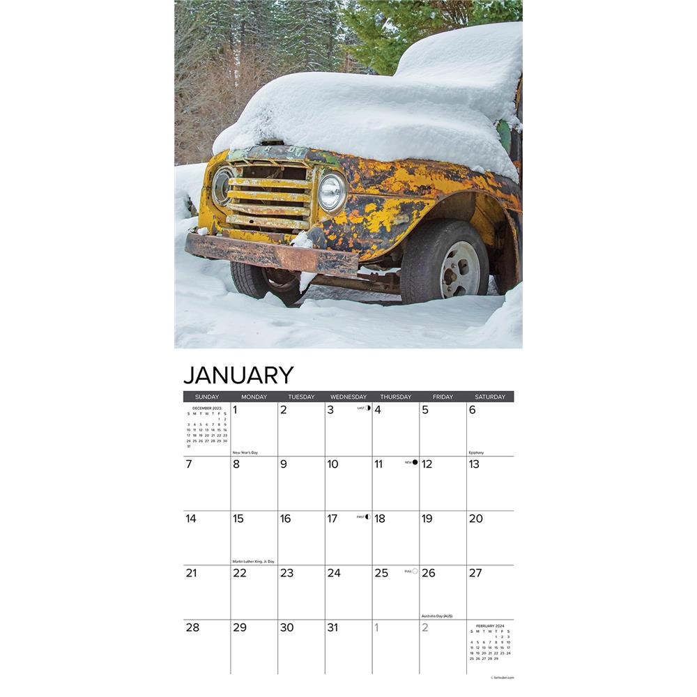 Rust in Peace 2024 Wall Calendar