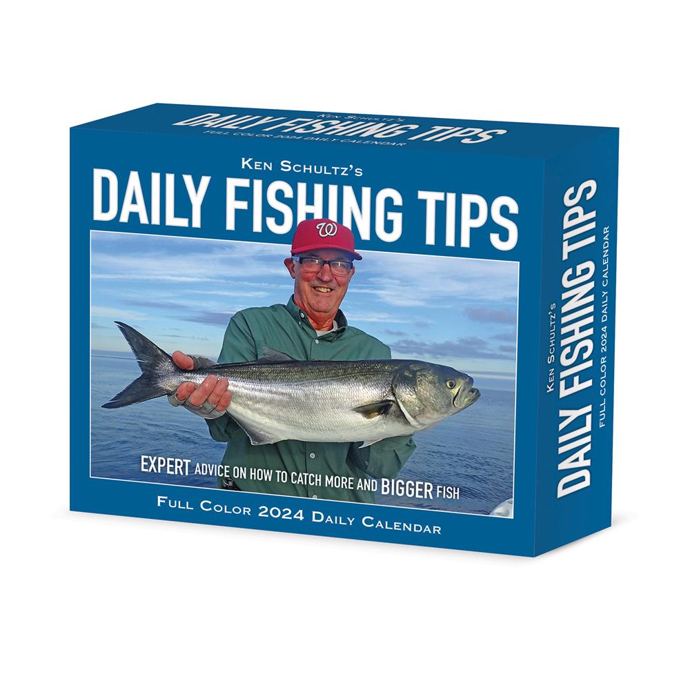 Fishing Tips Ken Schultzs 2024 Box Calendar product image