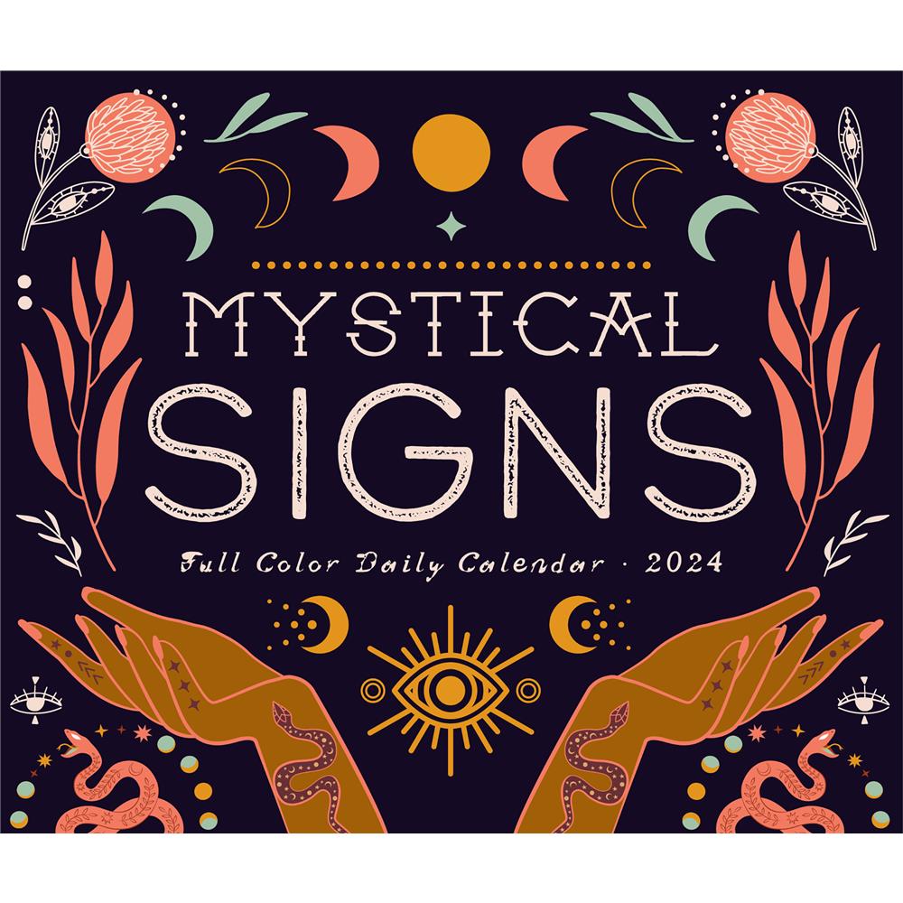 Mystical Signs and Zen Living 2024 Box Calendar - Online Exclusive product image