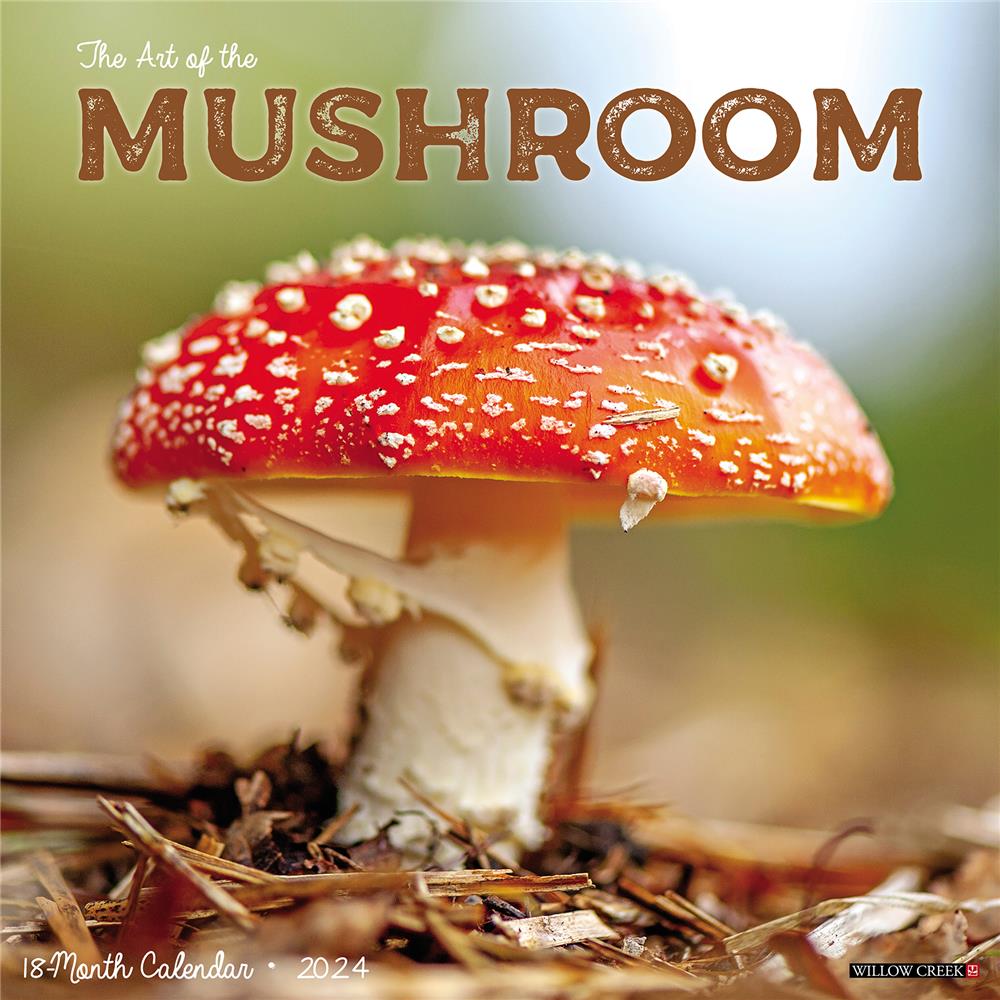 The Art of the Mushroom 2024 Wall Calendar - Online Exclusive
