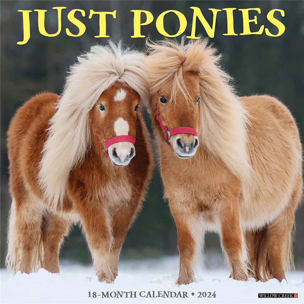 Just Ponies 2024 Wall Calendar - Online Exclusive