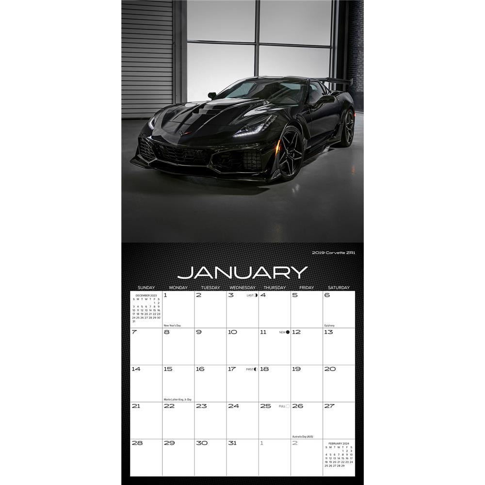 Corvette 2024 Mini Calendar - Online Exclusive product image