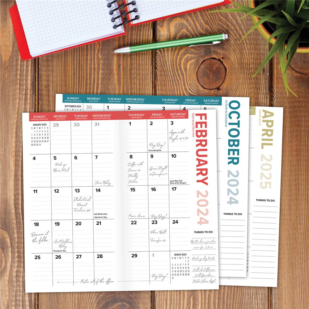 Happy Dot 2024 2 yr Pocket Planner Calendar product image