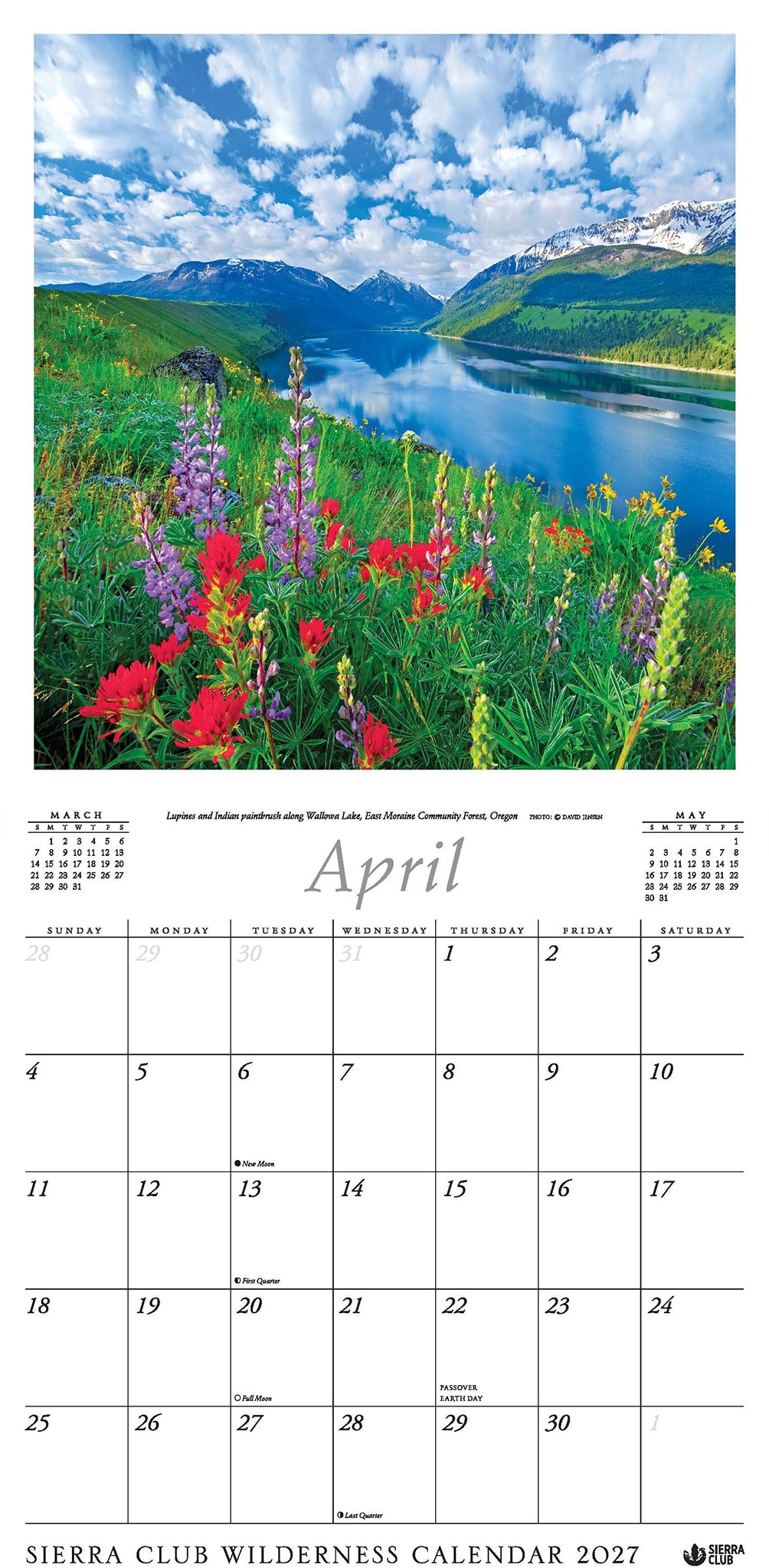 Sierra Club Wilderness 2027 Wall Calendar