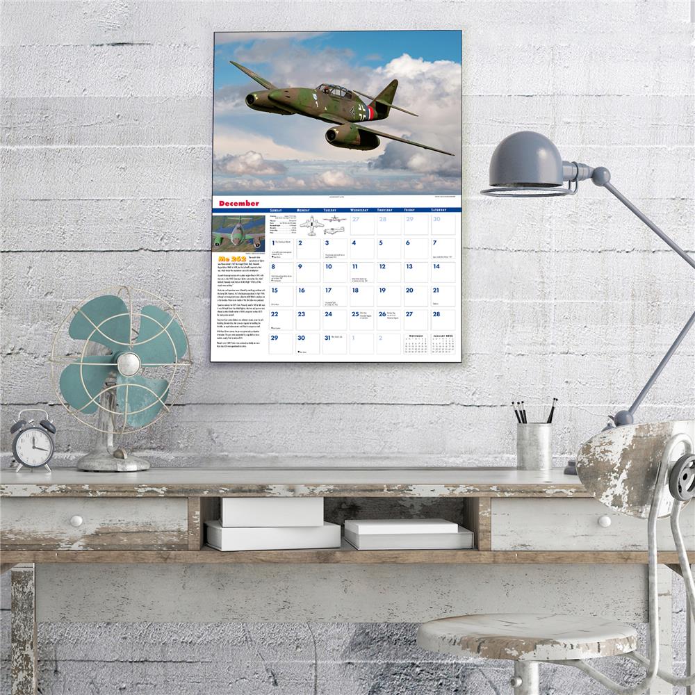 Golden Age of Flight 2024 Wall Calendar