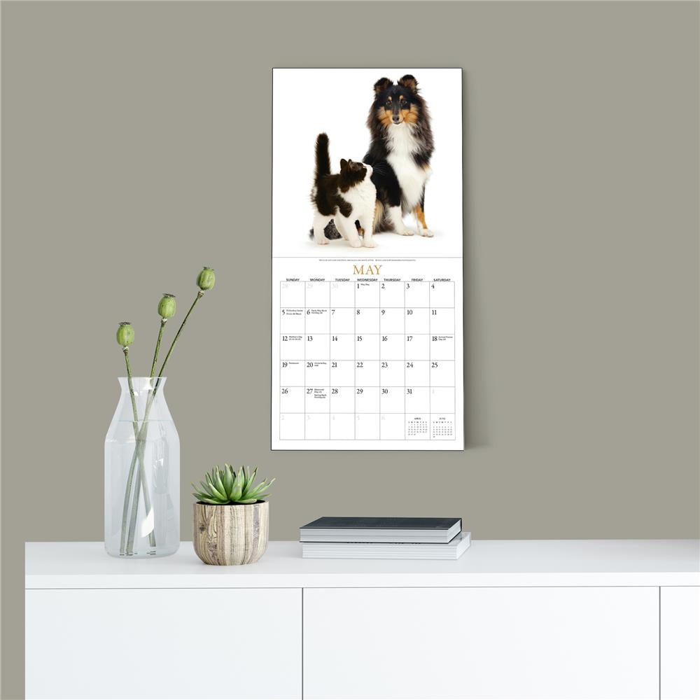 Puppies and Friends 2024 Mini Calendar