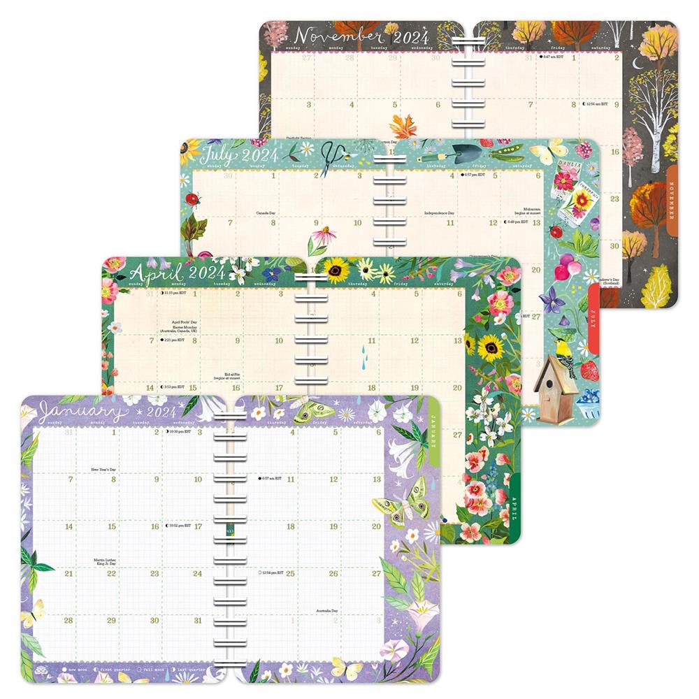Katie Daisy Wild Beauty 2024 Planner Engagement Calendar product image