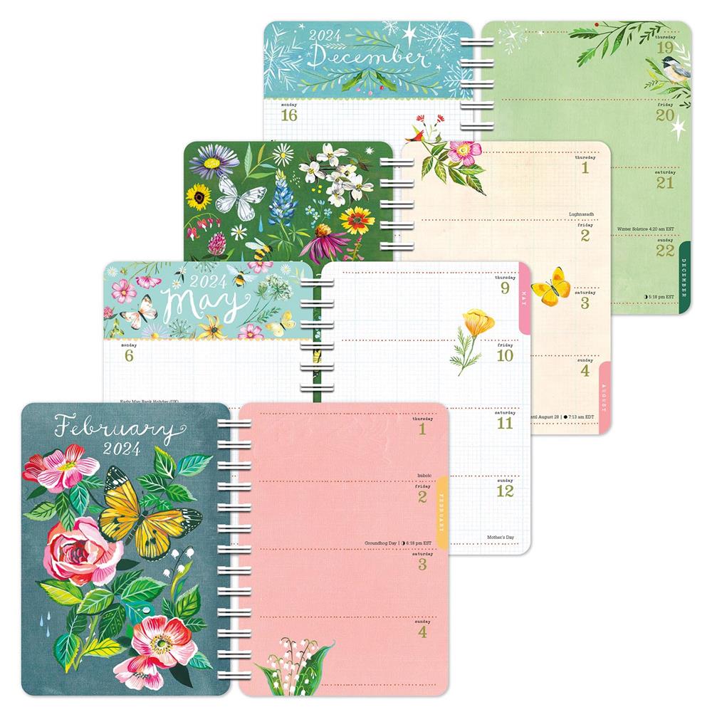 Katie Daisy Wild Beauty 2024 Planner Engagement Calendar product image