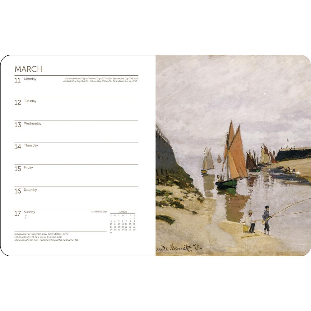 Monet 2024 Engagement Calendar product Image