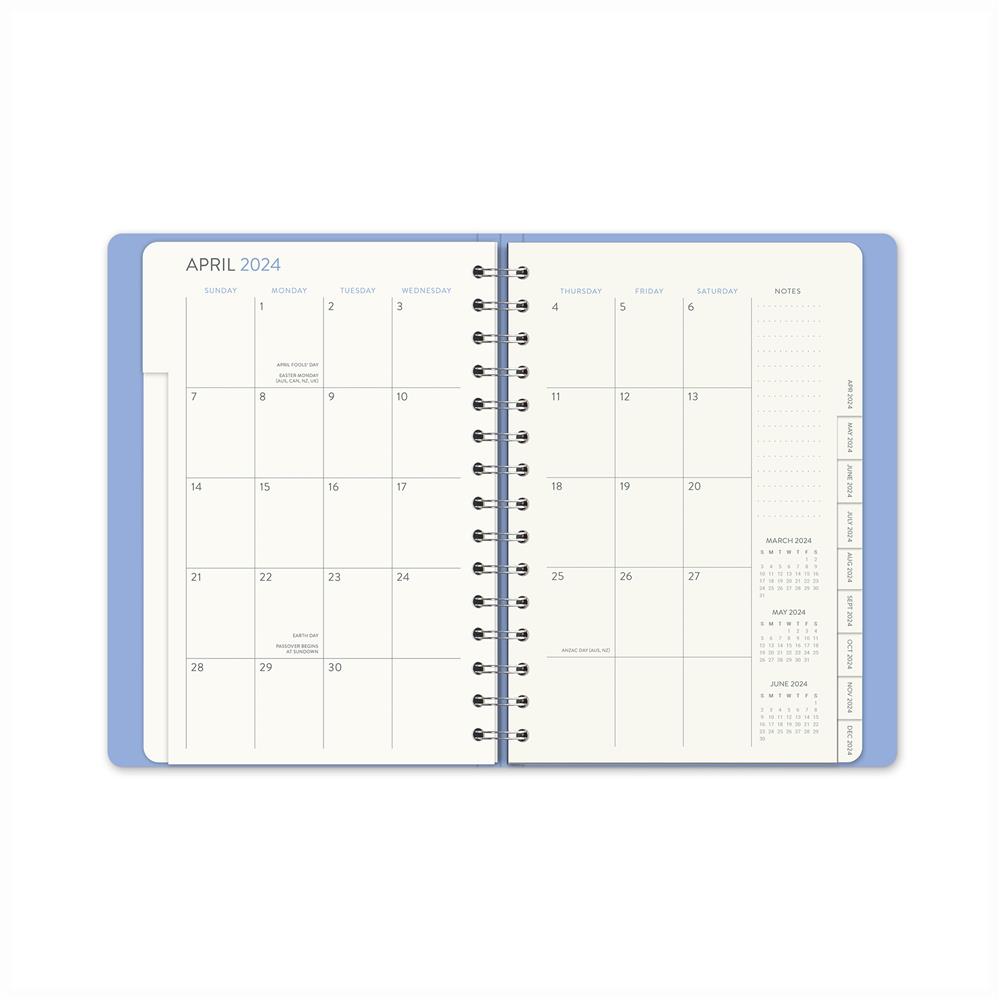 Dotted Palms Ondine 2024 Tabbed Planner Engagement Calendar product image