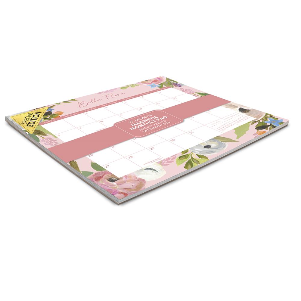 Bella Flora Blush 2024 Exclusive Mini Magnetic Calendar product image
