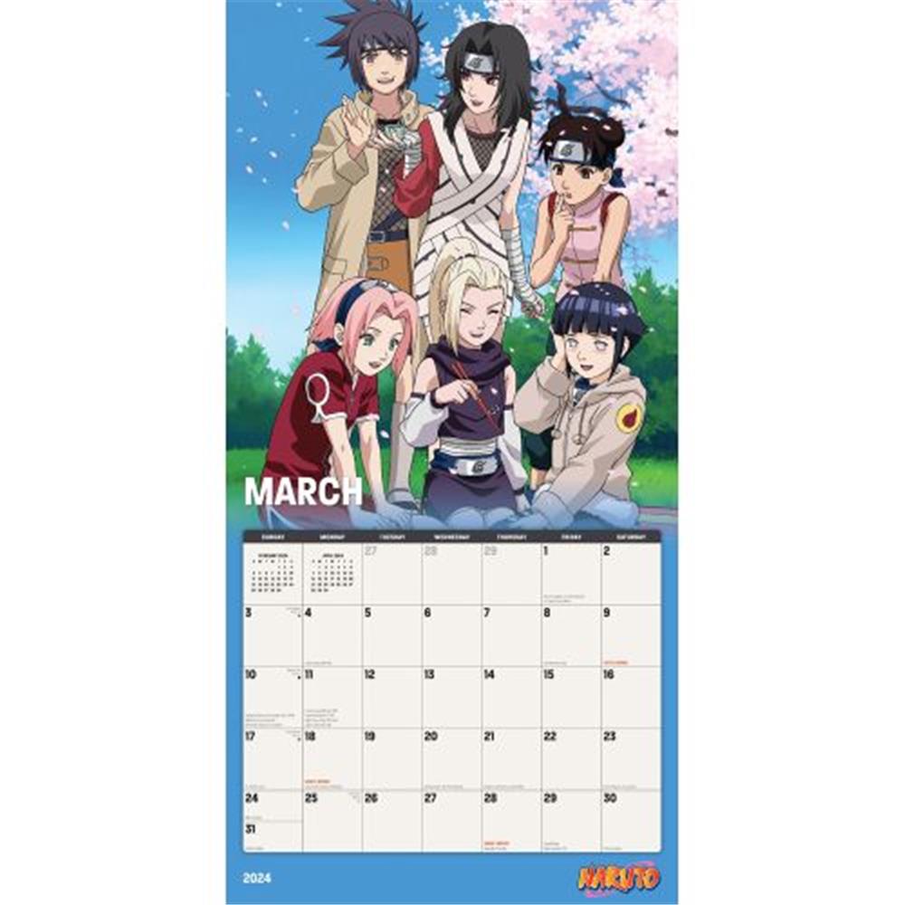 Naruto 2024 Wall Calendar product image