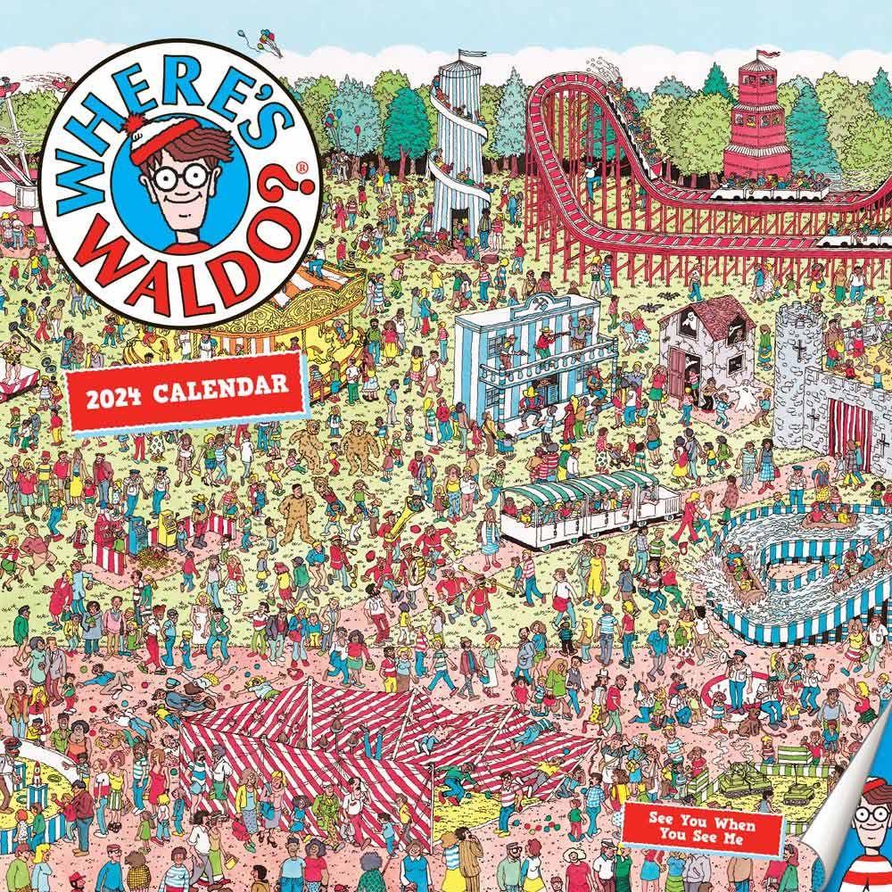 Wheres Waldo 2024 Wall Calendar product image