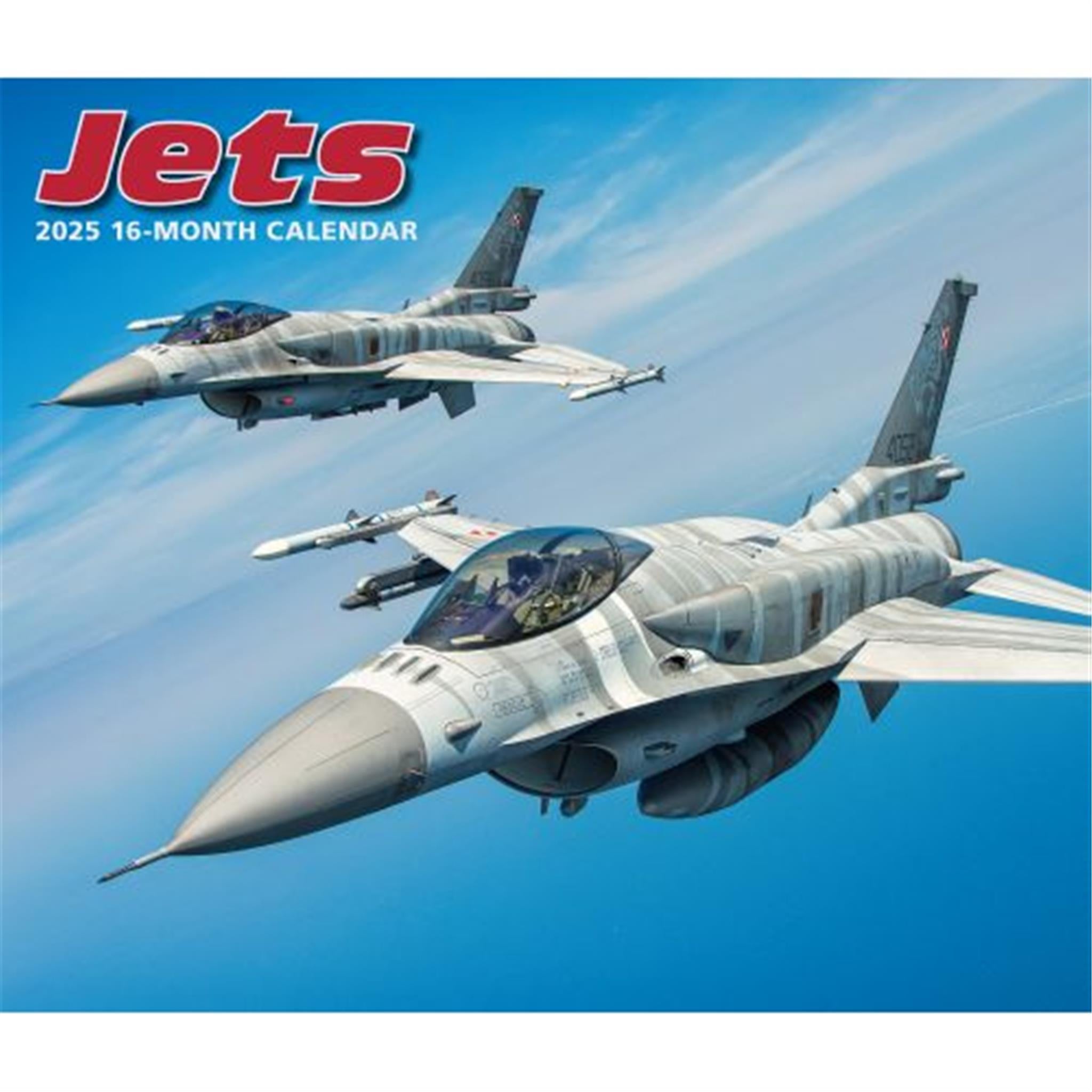 Jets Deluxe Wall 2025 Calendar