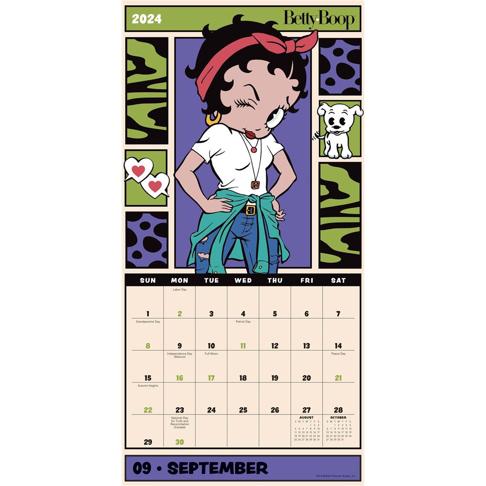Betty Boop 2024 Mini Calendar - Online Exclusive product image