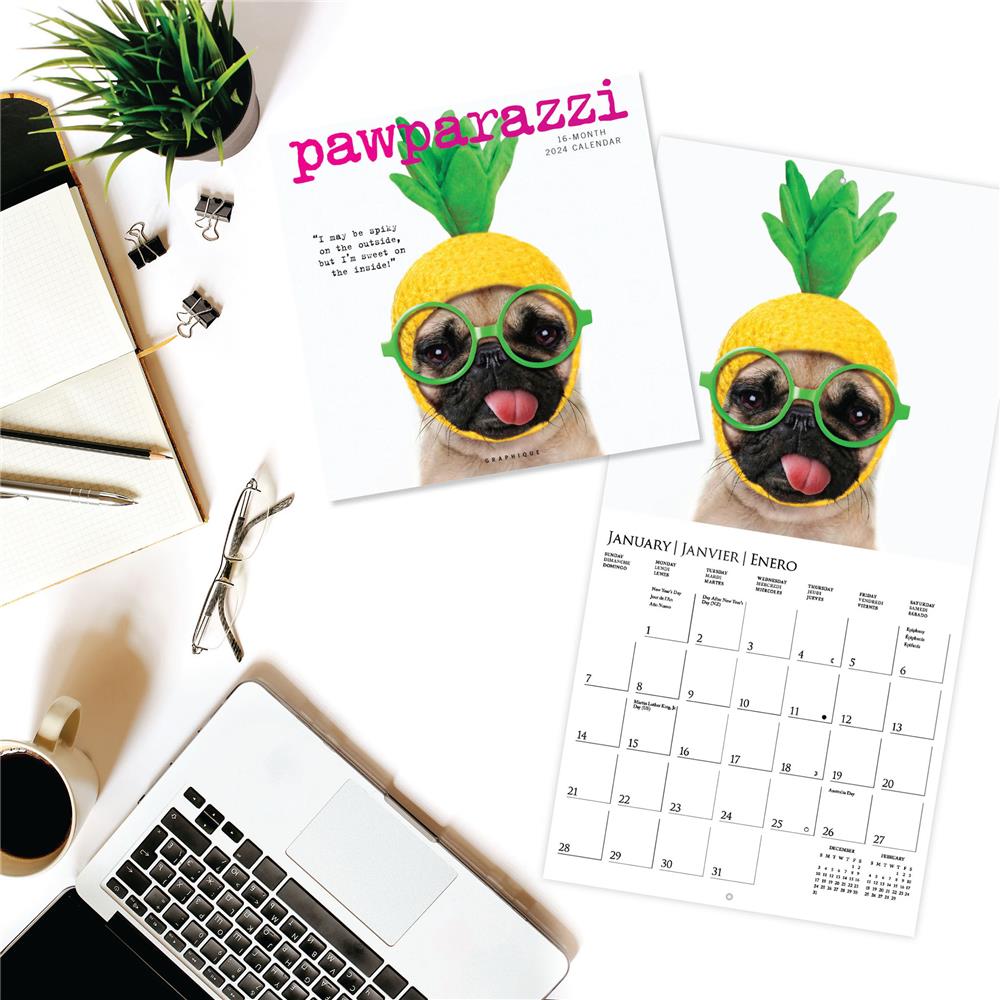 Pawparazzi 2024 Mini Calendar product image