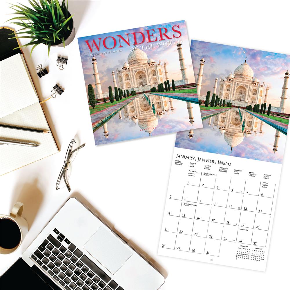Wonders of the World 2024 Mini Calendar - Online Exclusive