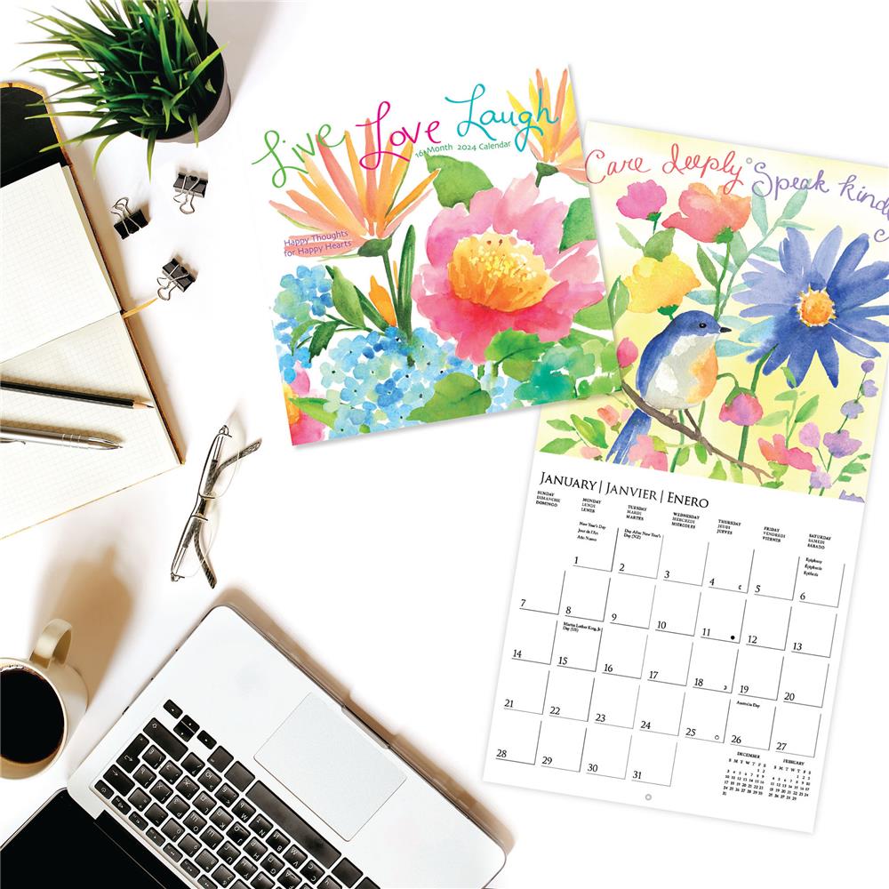 Live Love Laugh 2024 Mini Calendar product image