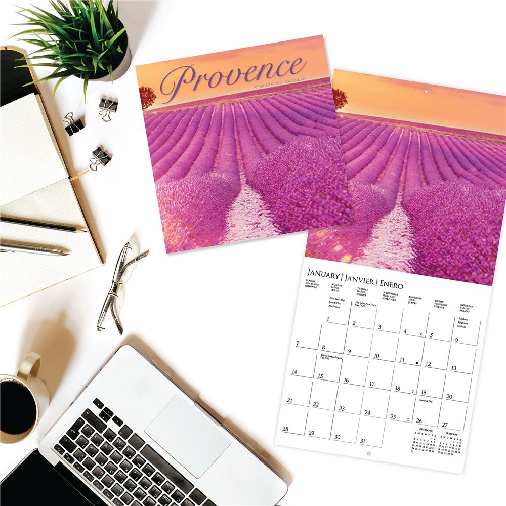 Provence 2024 Mini Calendar - Online Exclusive