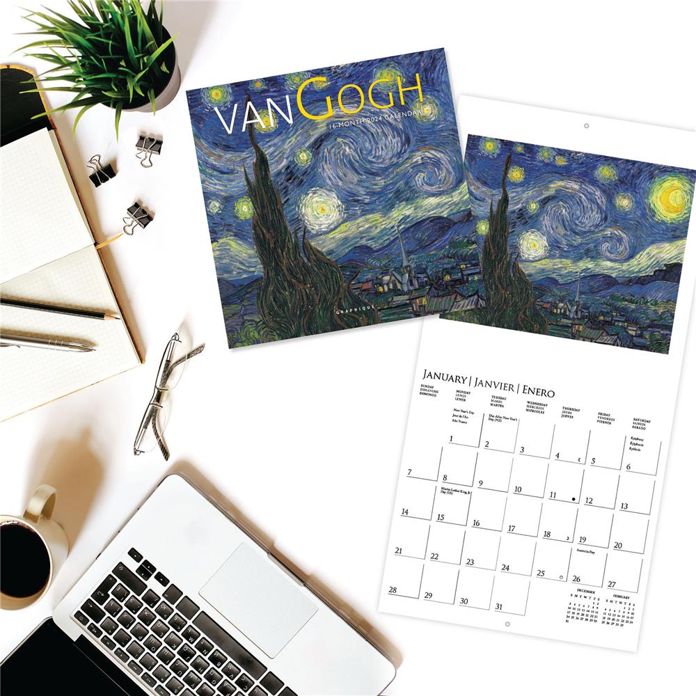 Van Gogh 2024 Mini Calendar product image