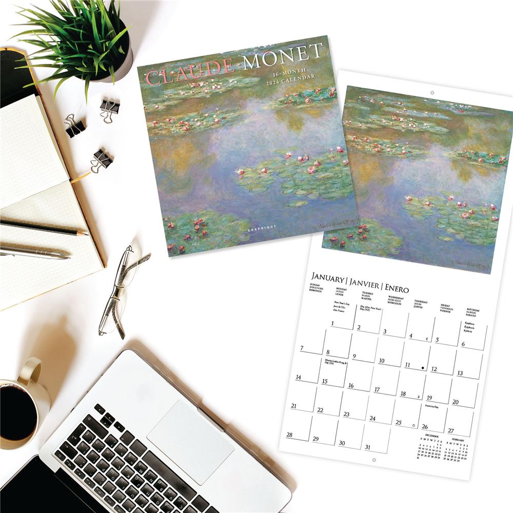 Monet 2024 Mini Calendar product image