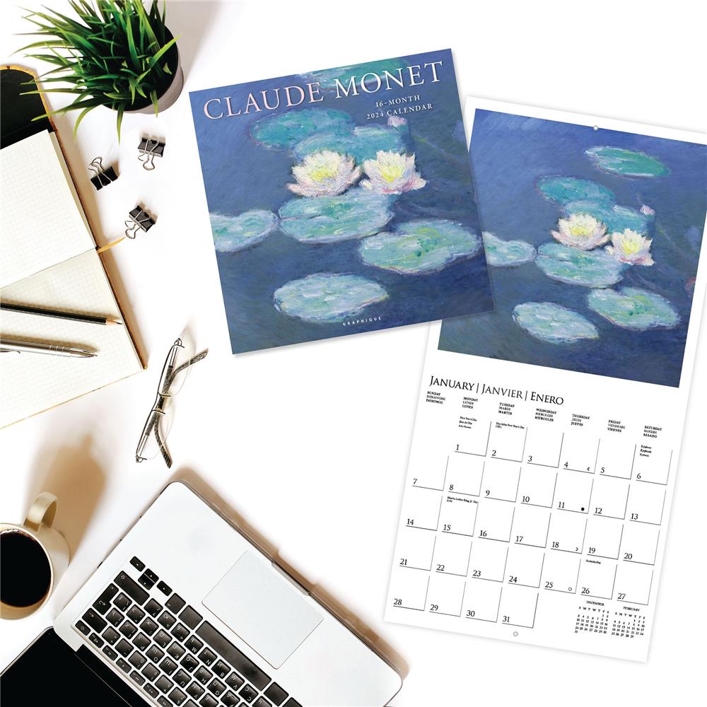 Monet 2024 Wall Calendar product image