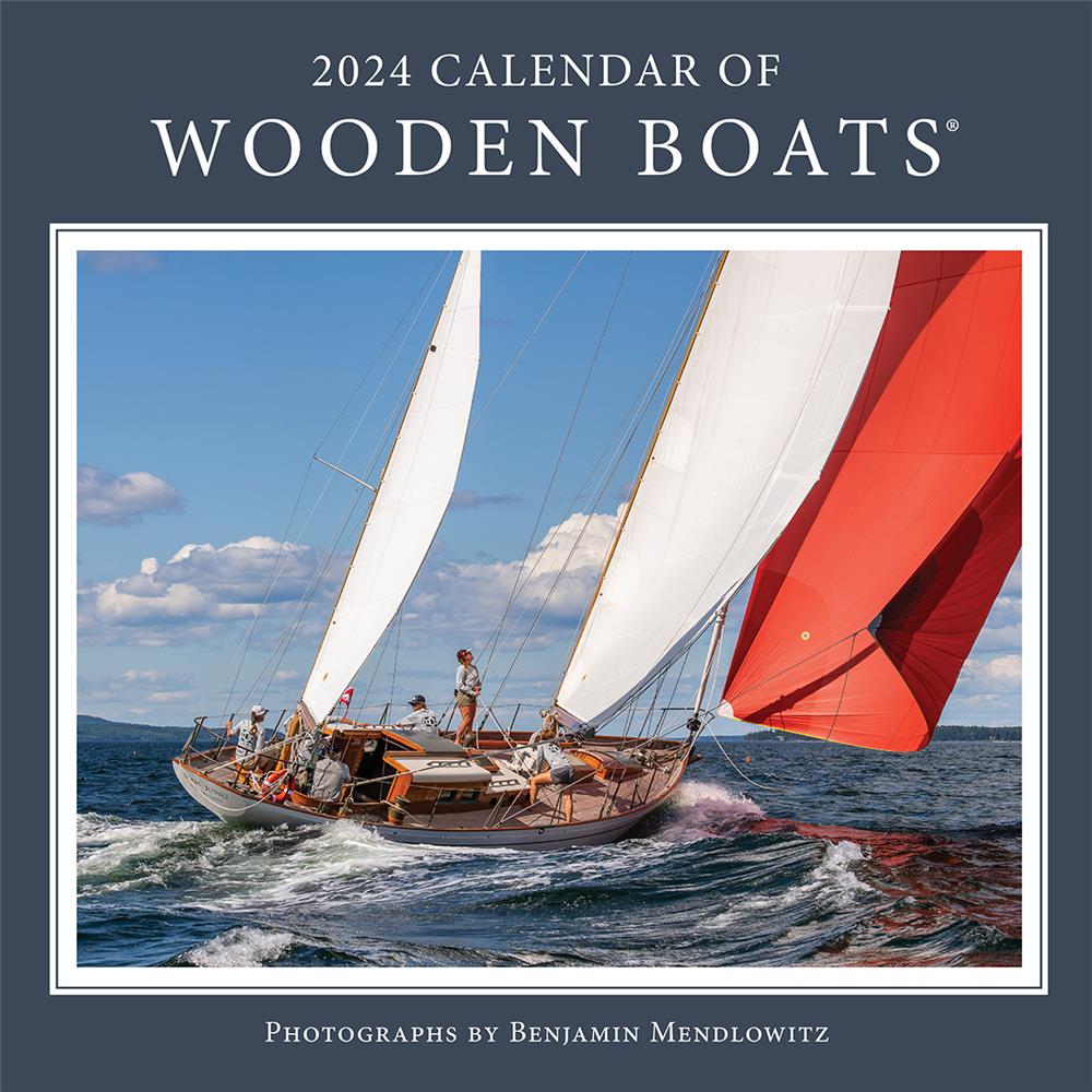 Wooden Boats 2024 Wall Calendar product image