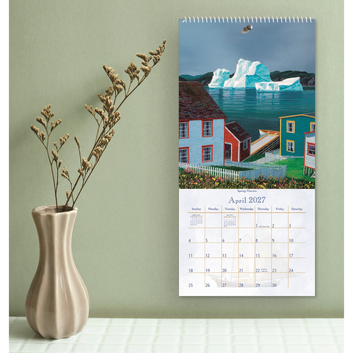 Newfoundland 2027 Slim Calendar
