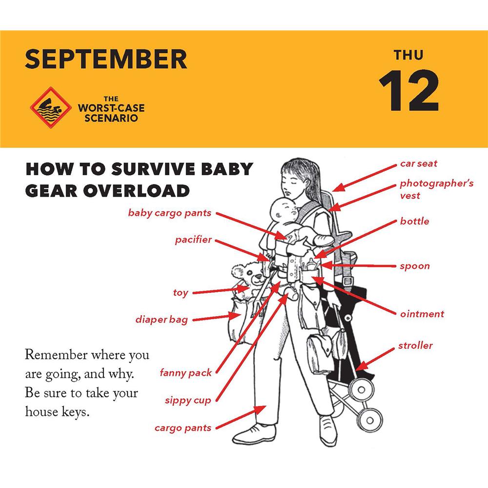 Worst Case Scenario Survival 2024 Box Calendar