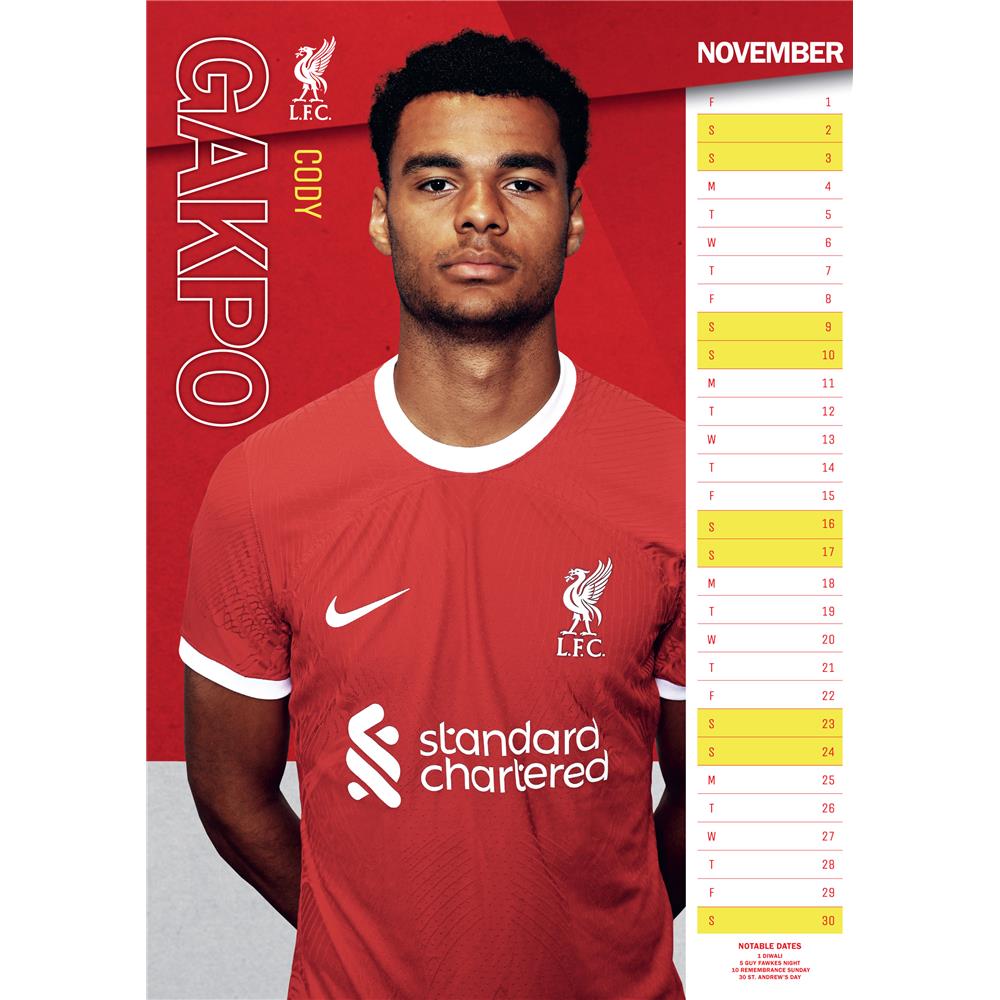 Liverpool 2024 Poster Calendar
