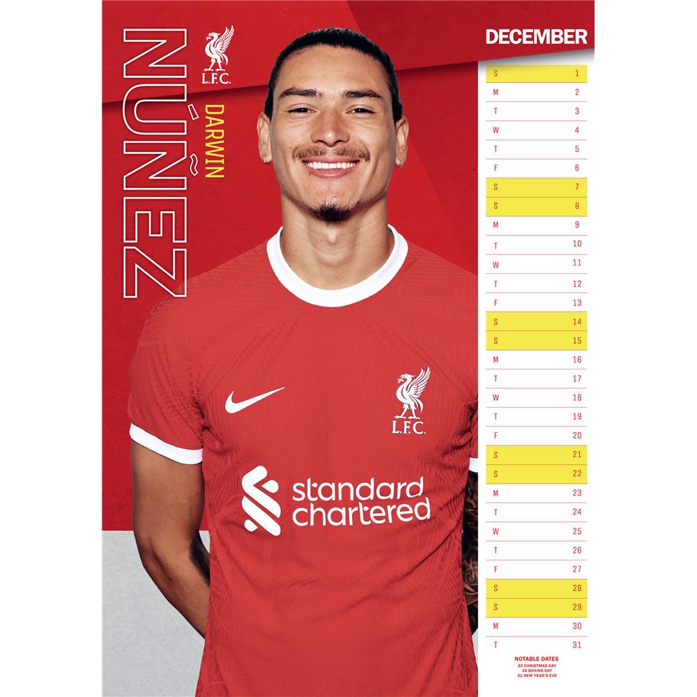 Liverpool 2024 Poster Calendar