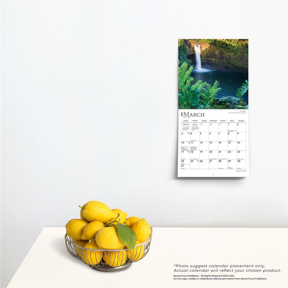 Tropical Islands 2024 Mini Calendar - Online Exclusive