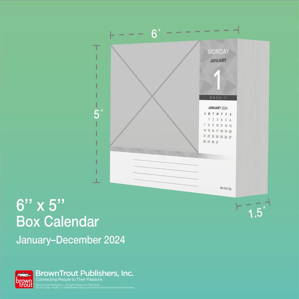 Horse Lovers 2024 Box Calendar - Online Exclusive