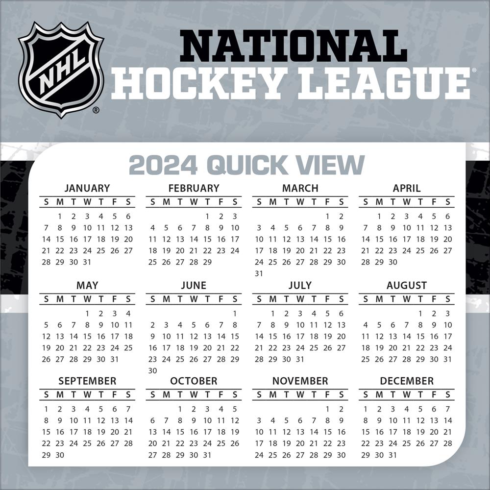 NHL All Team 2024 Box Calendar