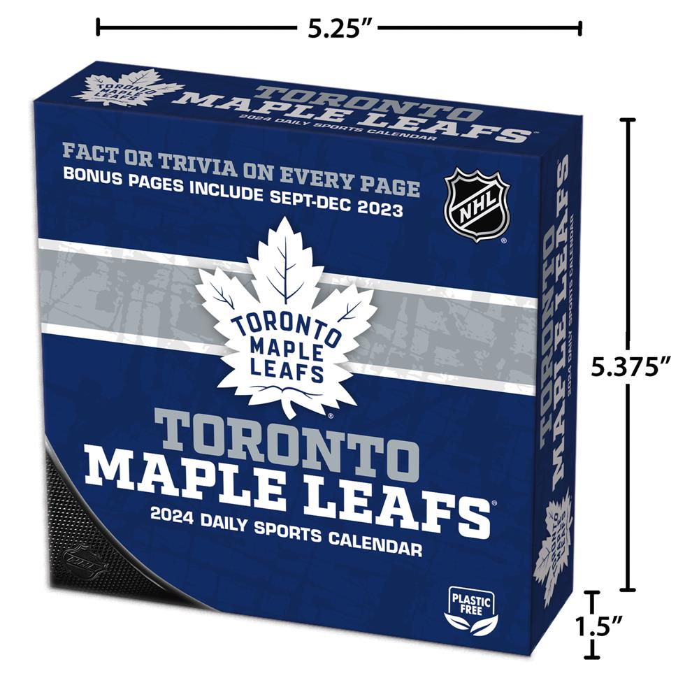 NHL Toronto Maple Leafs 2024 Box Calendar