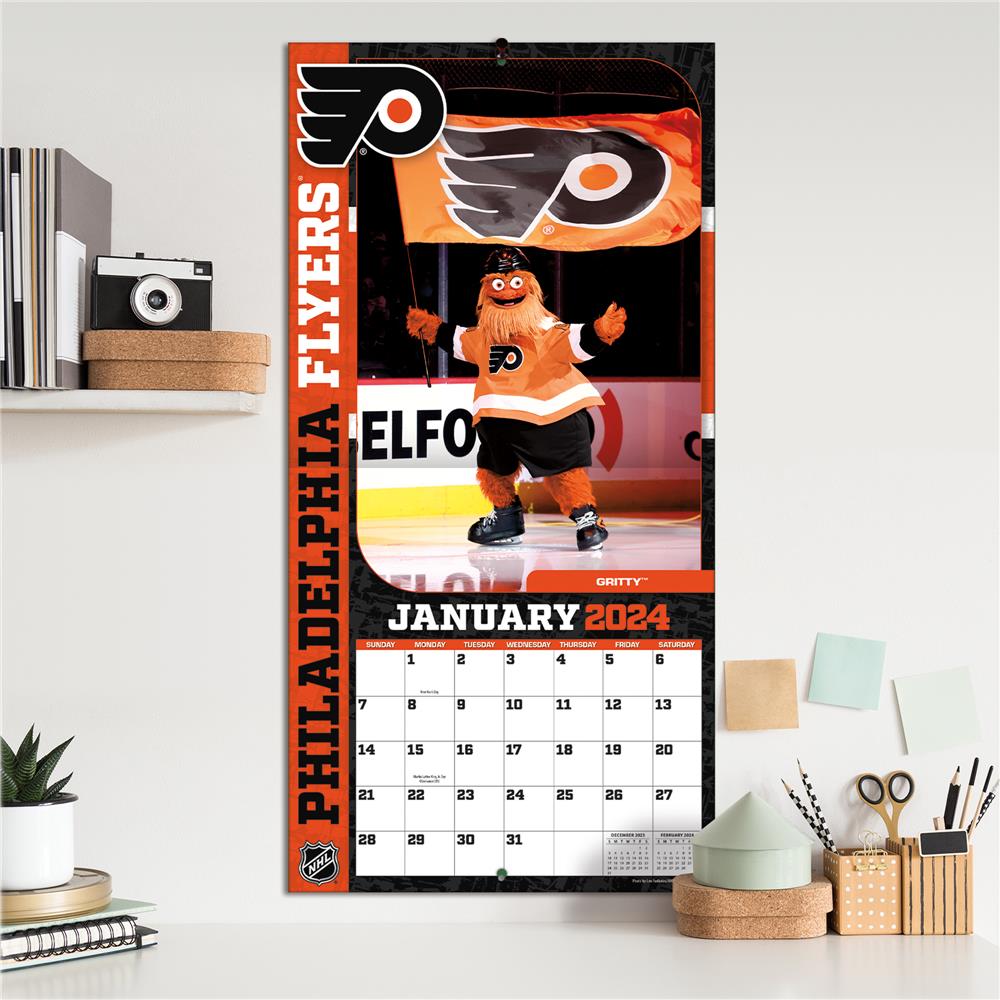 NHL Mascot 2024 Wall Calendar