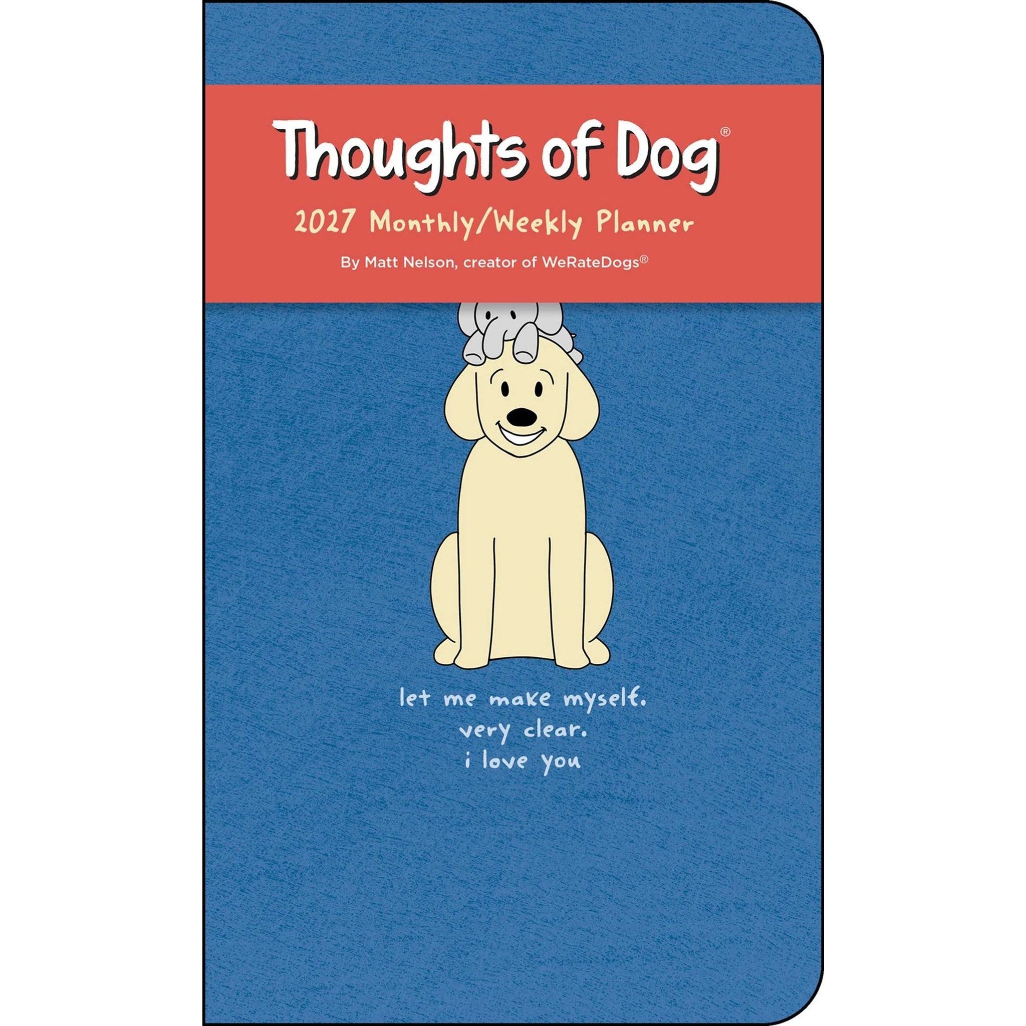 Thoughts of Dog 2027 Engagement Calendar