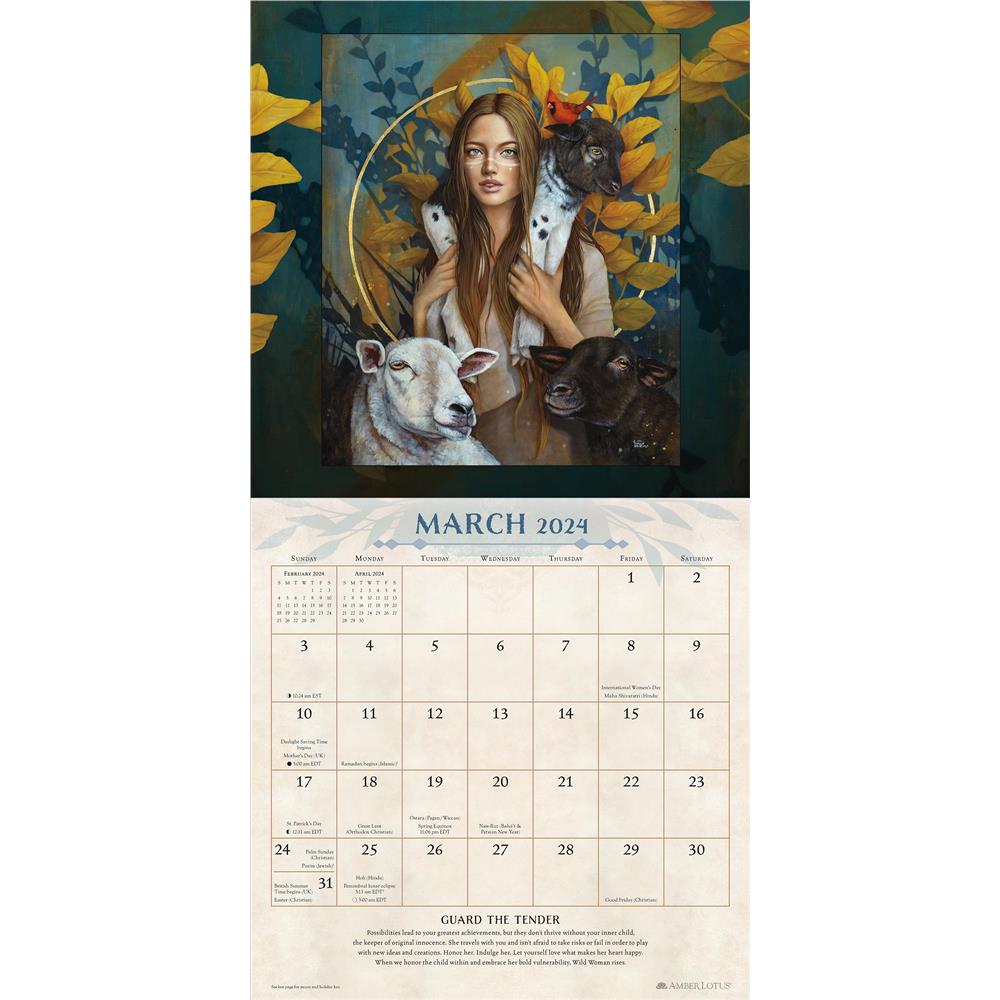 Wild Woman Rising 2024 Wall Calendar product image