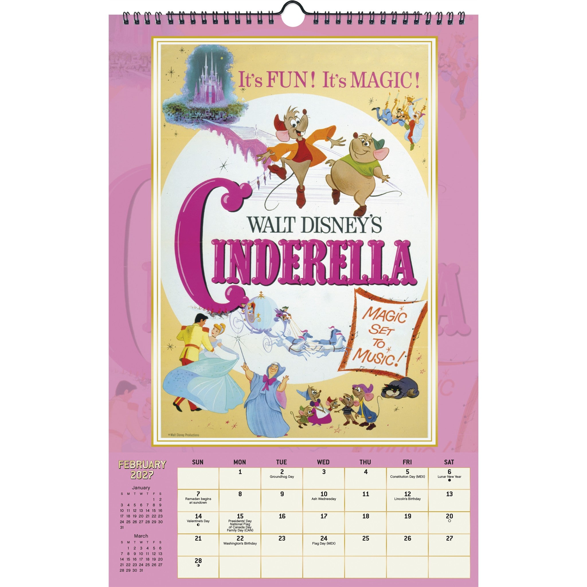Disney Classic 2027 Poster Calendar - Online Only