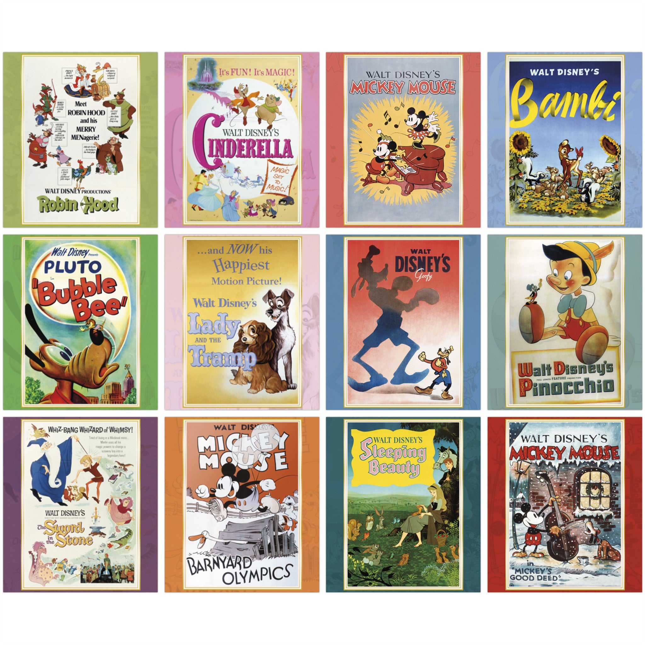 Disney Classic 2027 Poster Calendar - Online Only