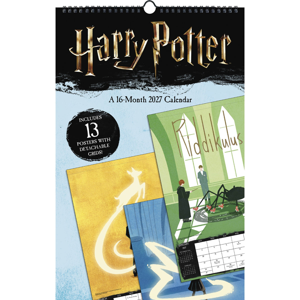 Harry Potter 2027 Poster Calendar - Online Only