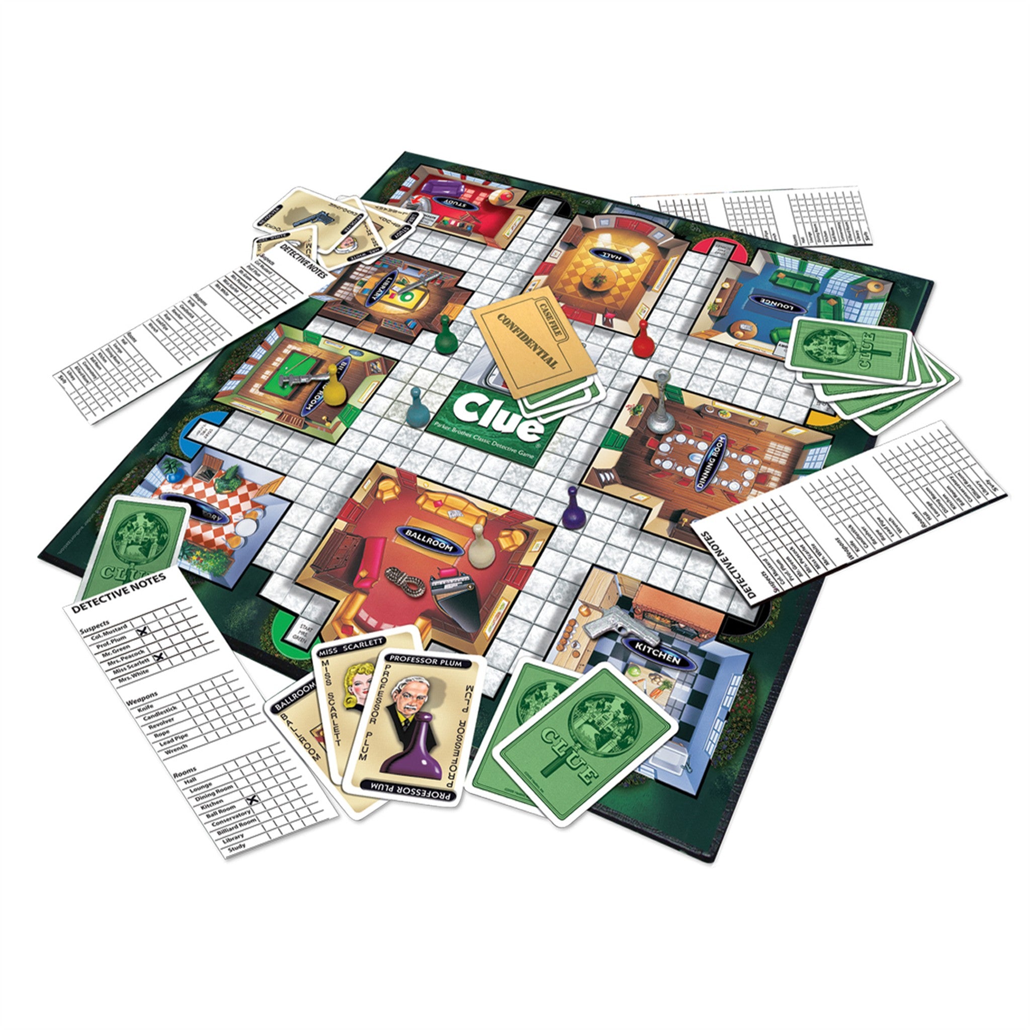 Clue Board Game - Calendar Club Canada