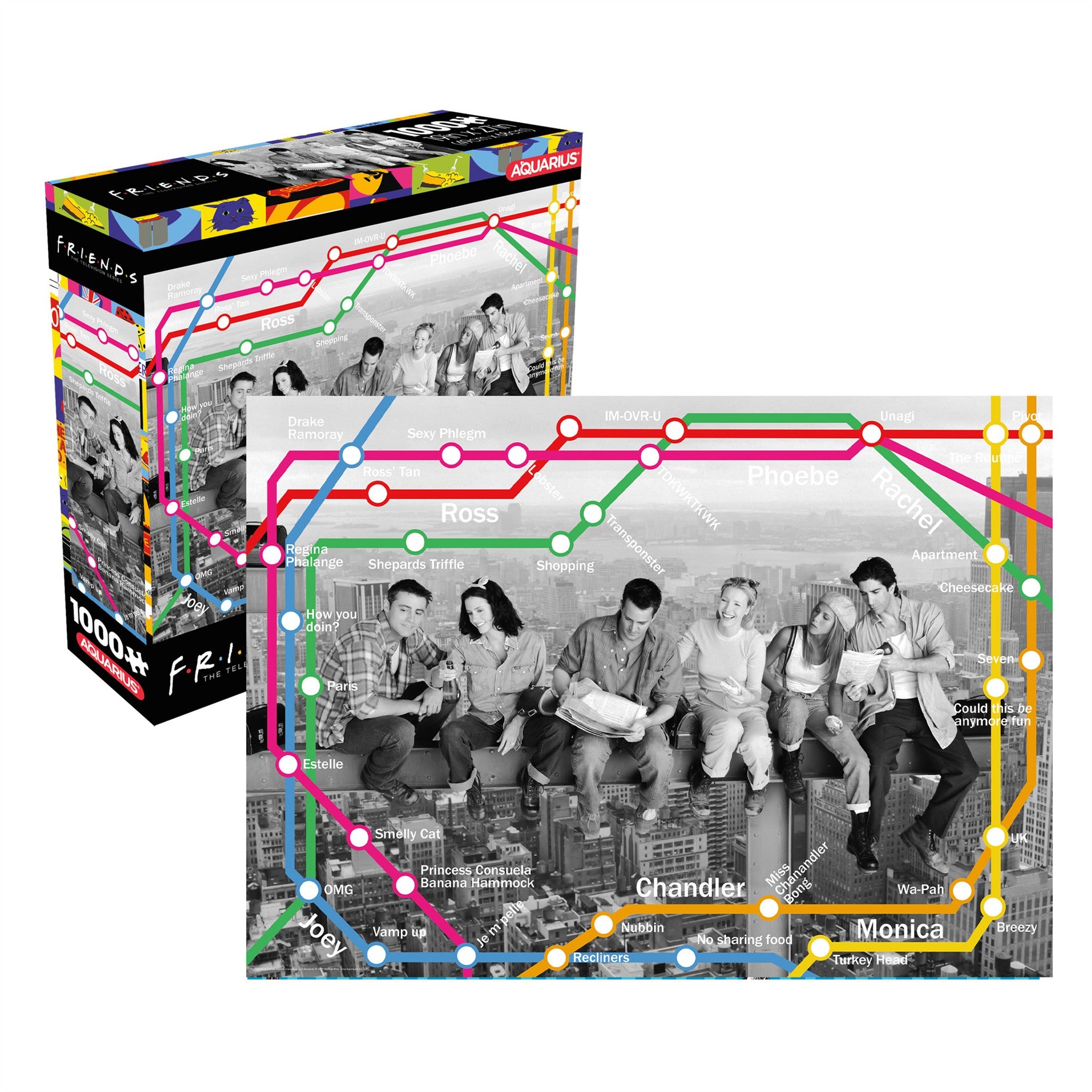 Friends Subway 1000 Piece Puzzle