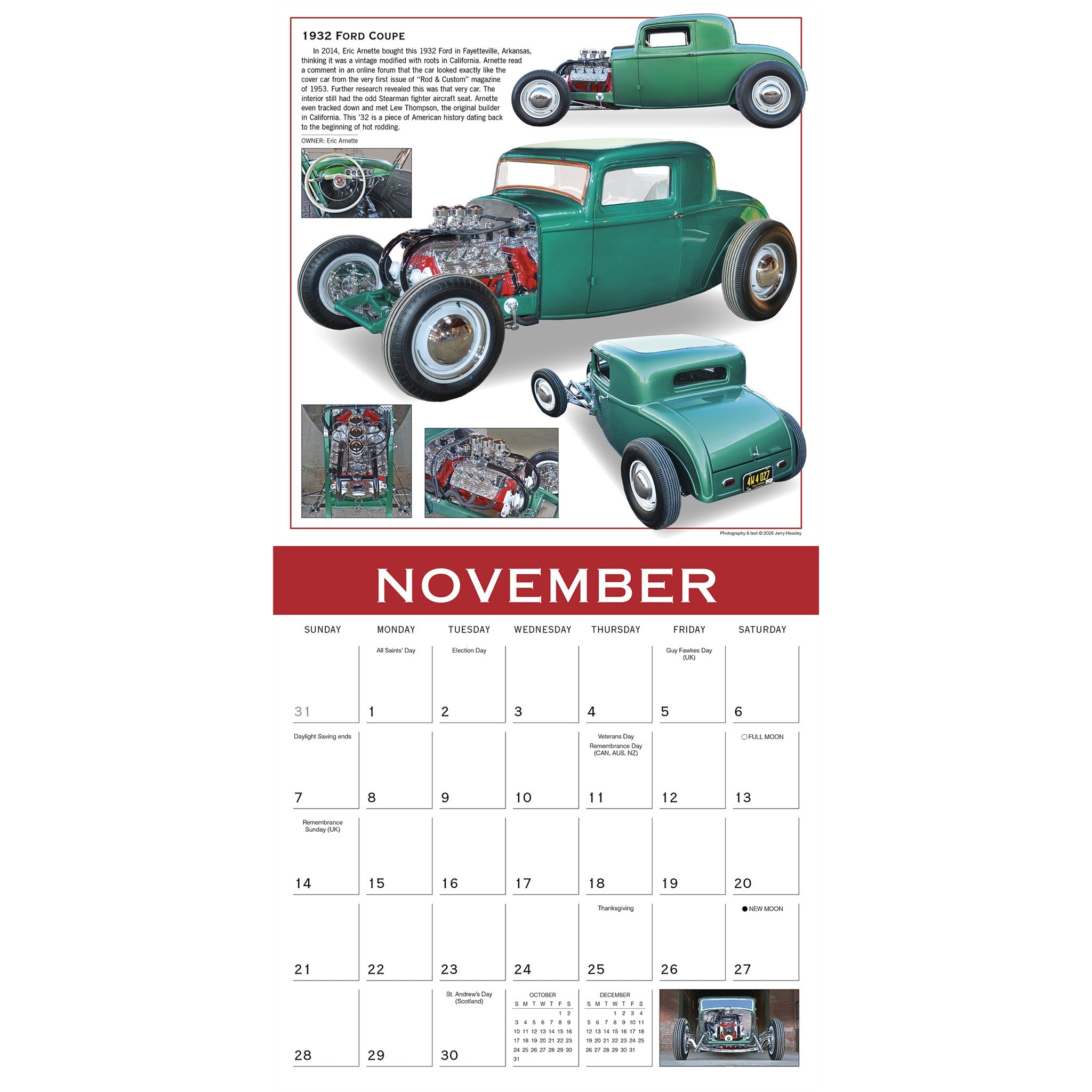 Classics: Ultimate Automobiles 2027 Wall Calendar
