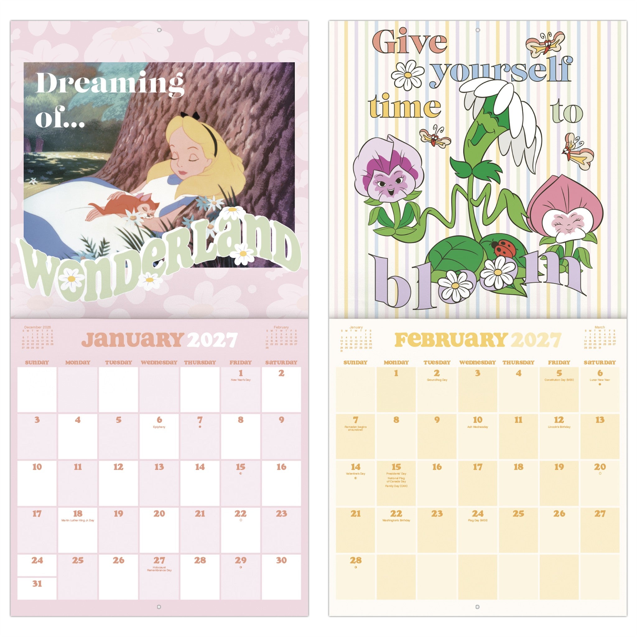 Alice in Wonderland 2027 Wall Calendar - Online Only
