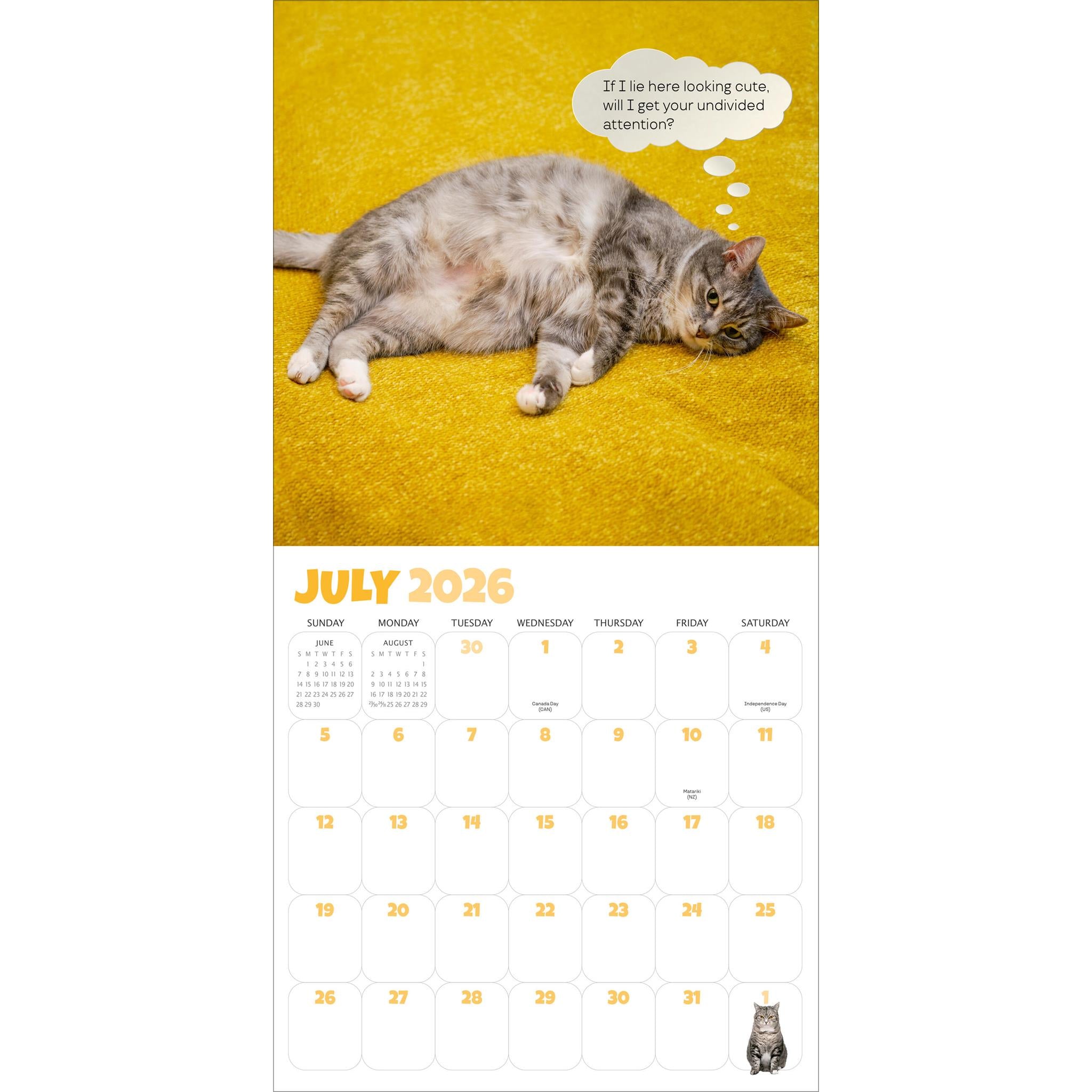 Chonkers 2026 Wall Calendar