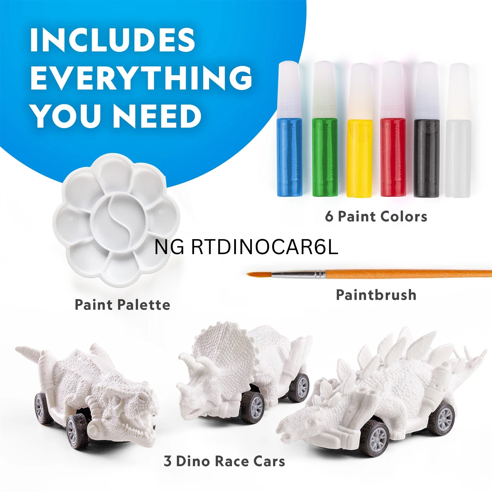 Dino Race Cars Kit National Geographic