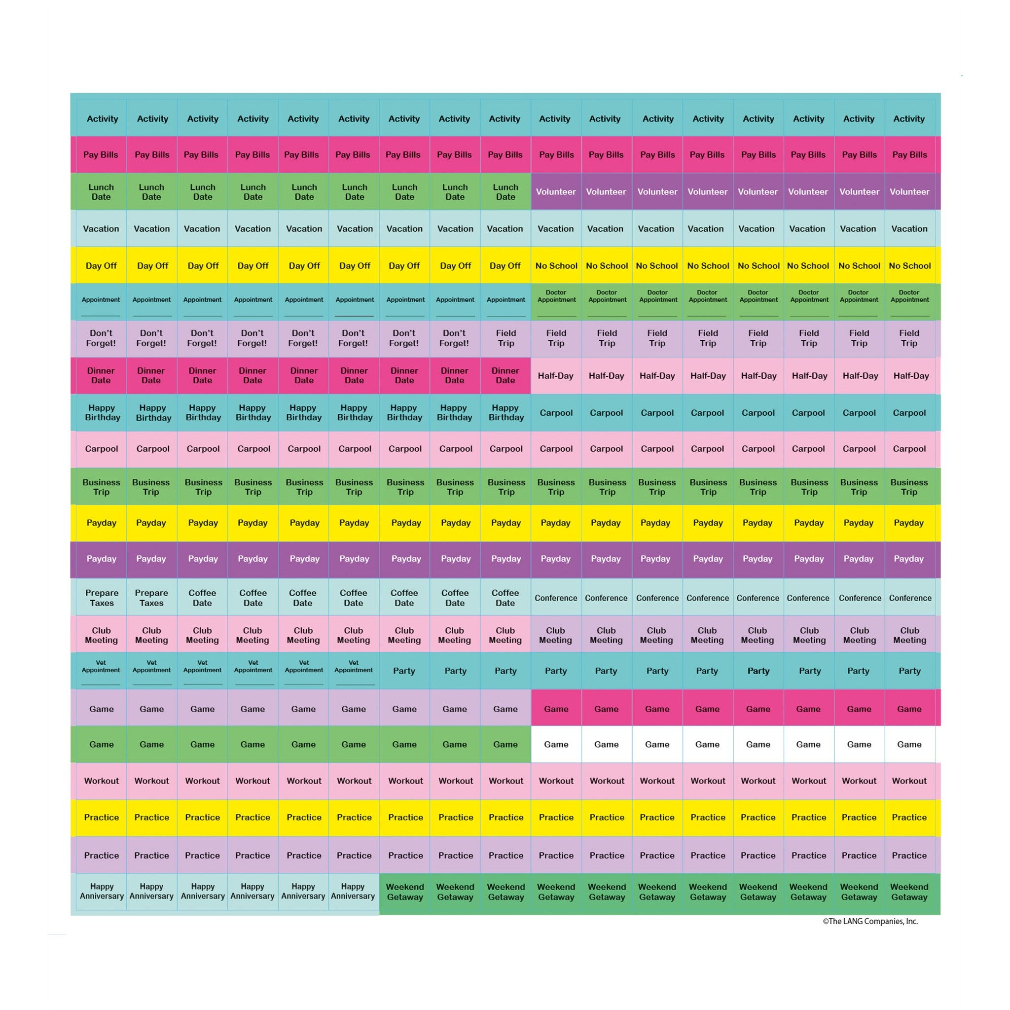 Simply Grateful Plan-It 2027 Wall Calendar - Online Only