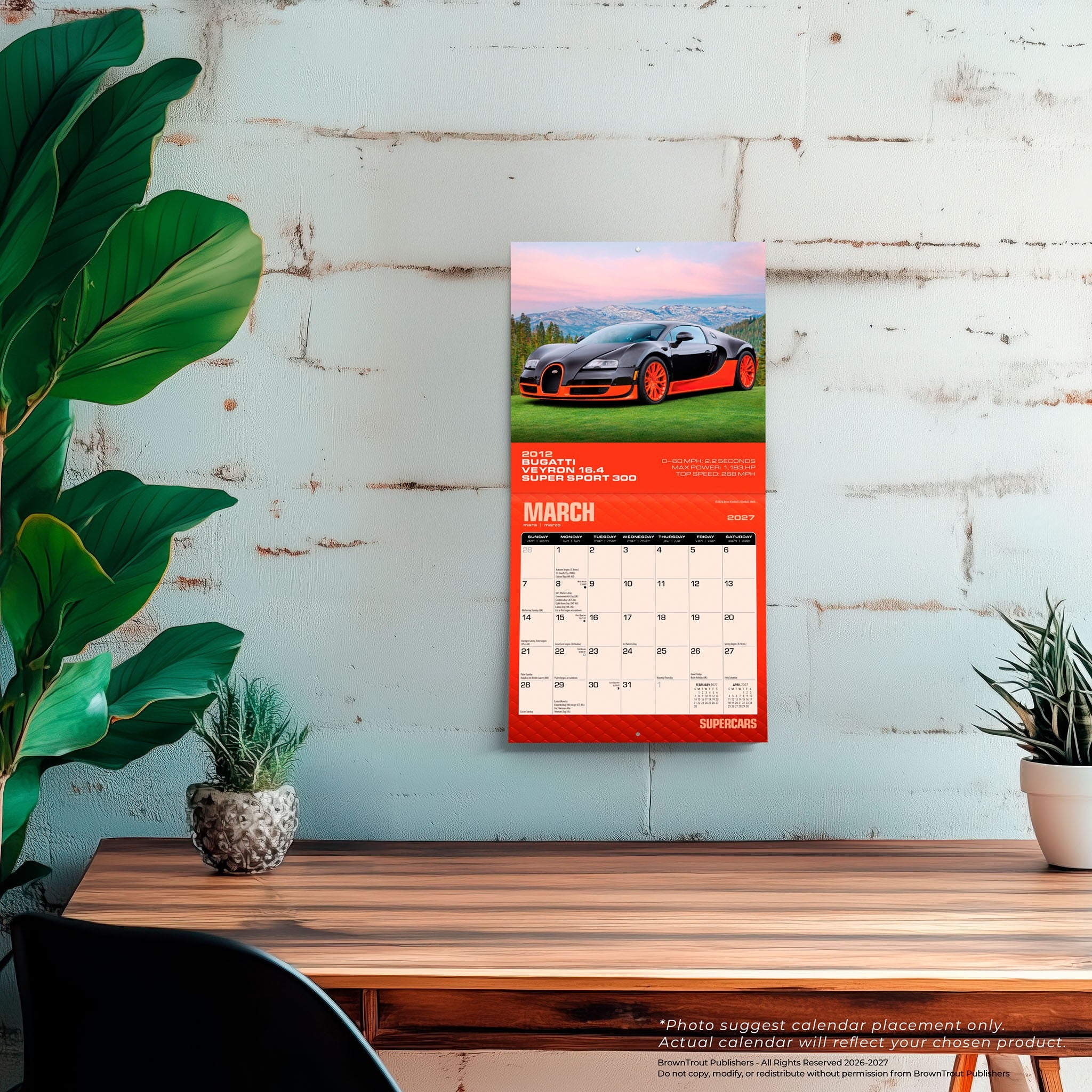 Supercars 2027 Mini Calendar