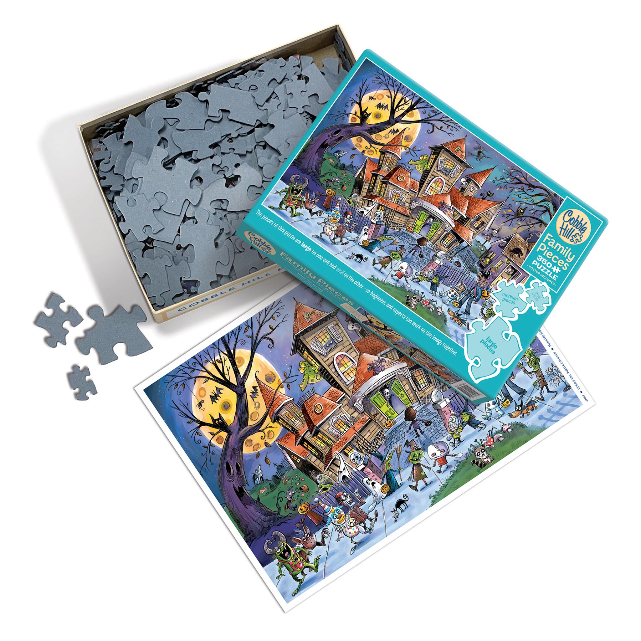 Haunted House 350 Piece Puzzle